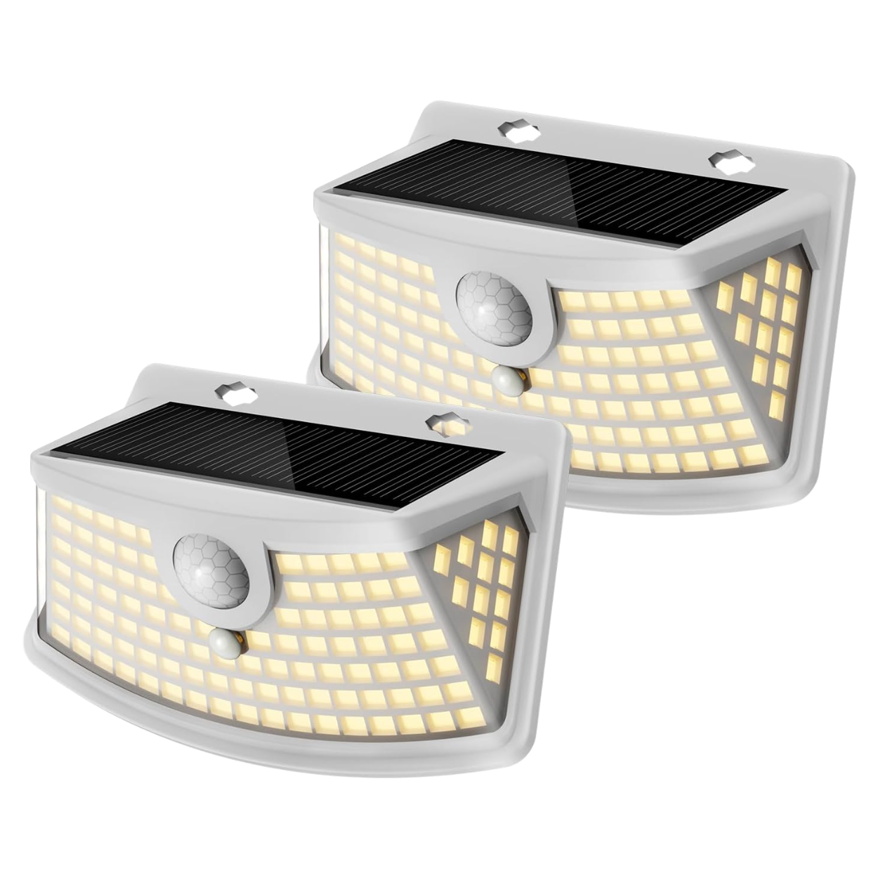 Outdoor Solar Lights With Motion Sensor And Light Reflector