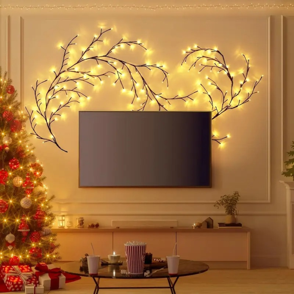 Bendable LED Willow Vine String Lights