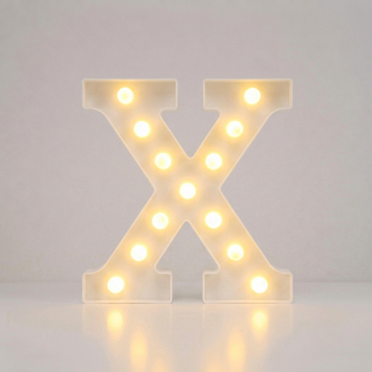 Illuminated English Letter Lamp For Parties And Weddings