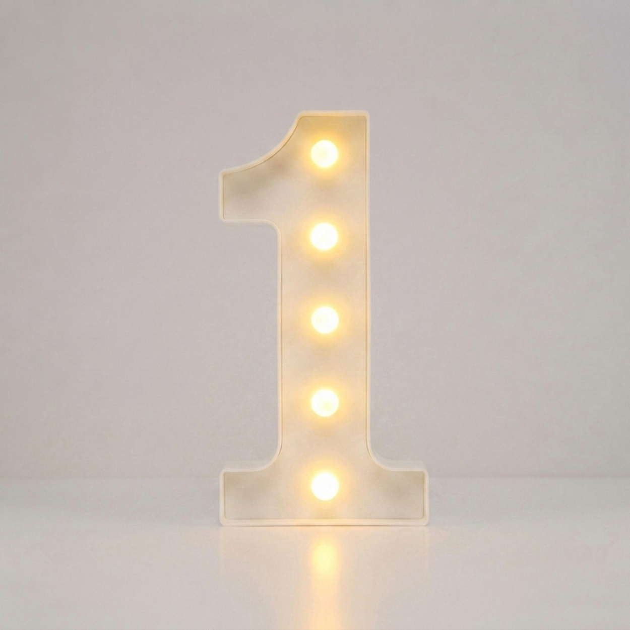 Illuminated English Letter Lamp For Parties And Weddings