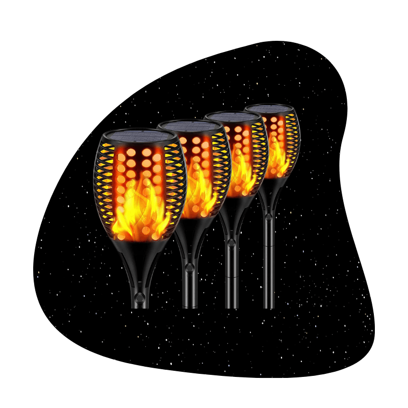 Solar Lights-Solar Flame Torch