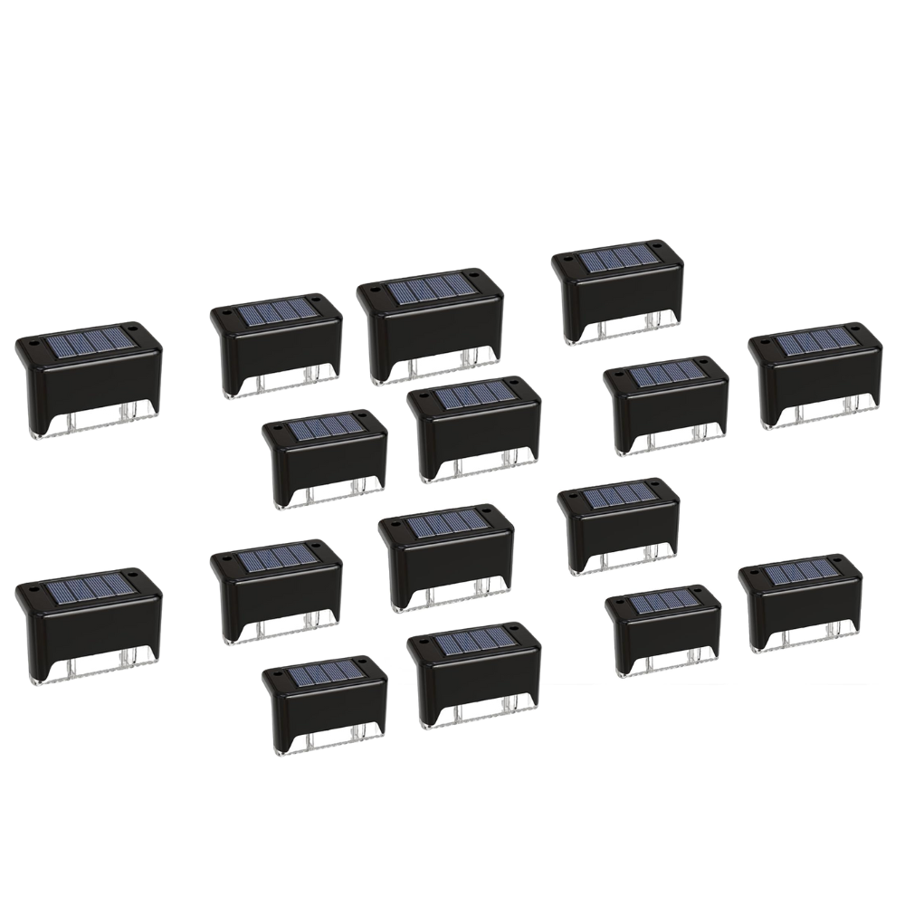 Solar Deck Lights Outdoor  Waterproof LED