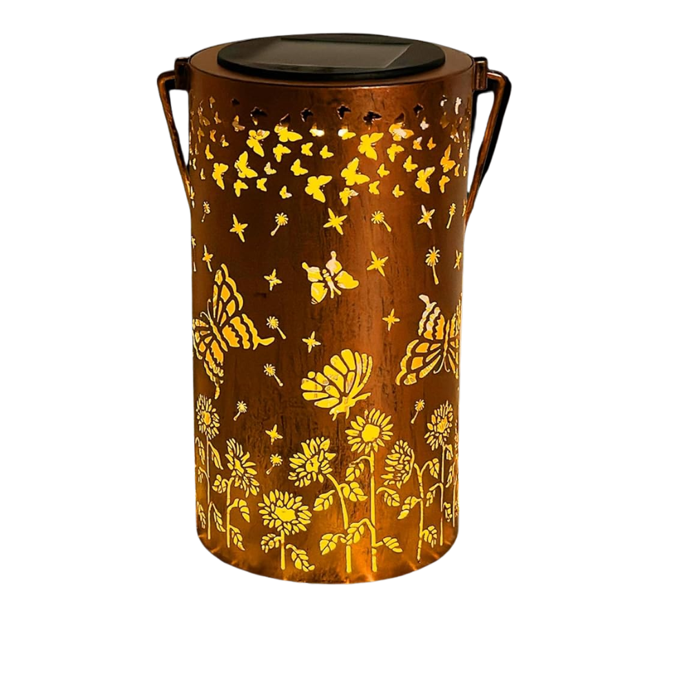 Pack Of 1 Sunflower Solar Lantern Lights Garden Decor Lamp