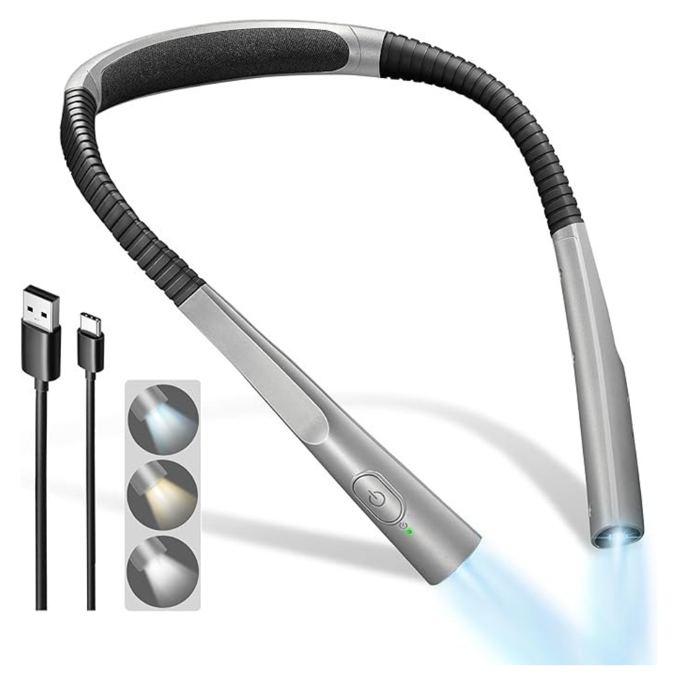 Rechargeable Bendable Reading Light-Solar Flame Torch