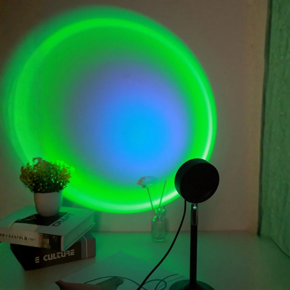 Degree Adjustable Led Remote Controlled Rgb Projector Live Lamp