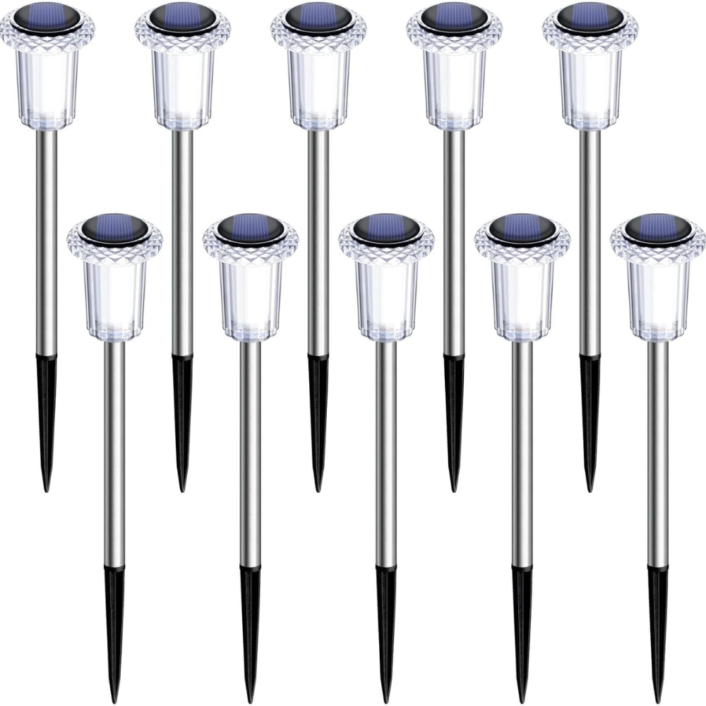 Outdoor Solar Waterproof LED Stake Pathway Lights