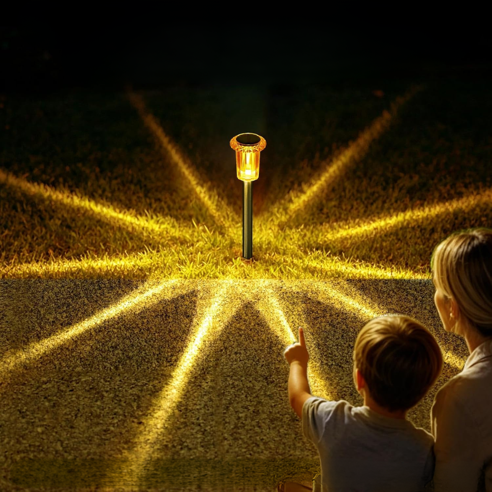Outdoor Solar Waterproof LED Stake Pathway Lights