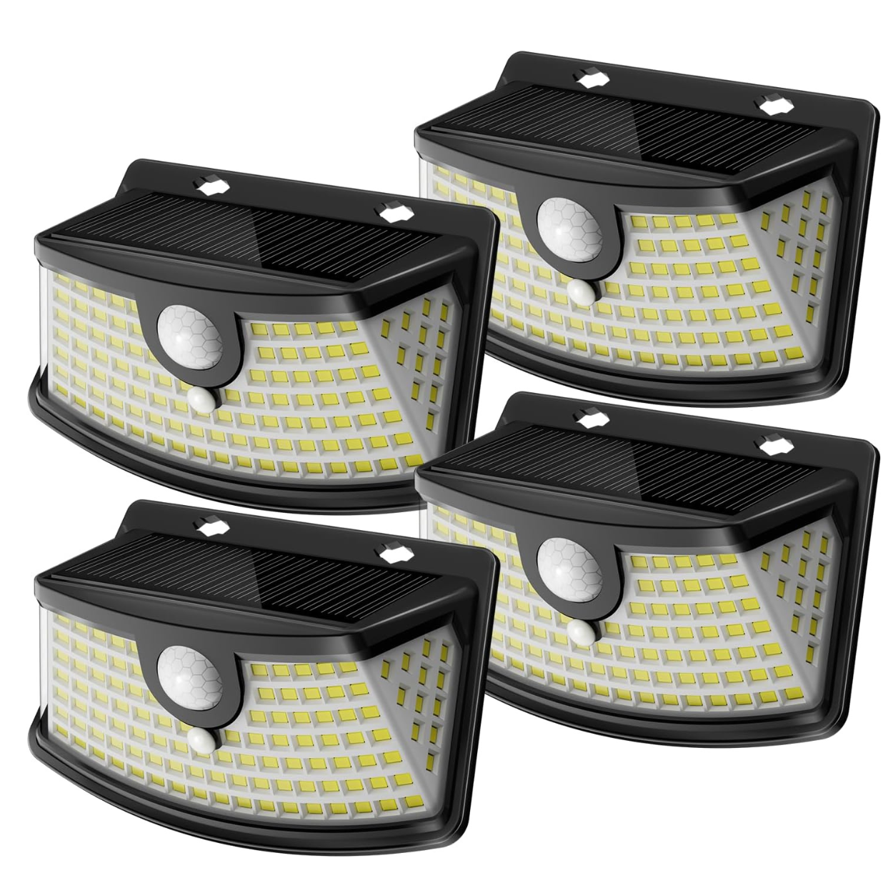 Outdoor Solar Lights With Motion Sensor And Light Reflector