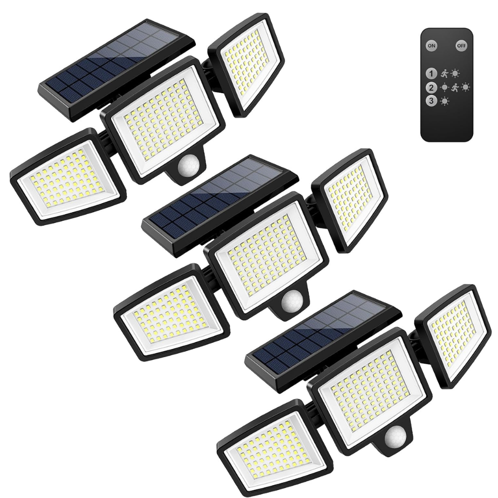 Outdoor Solar Flood Lights For Security 