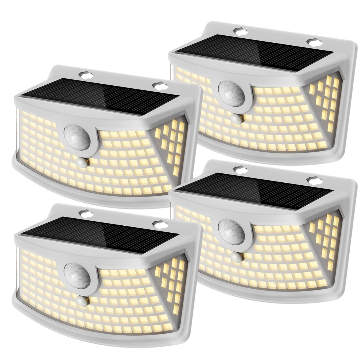 Outdoor Solar Lights With Motion Sensor And Light Reflector