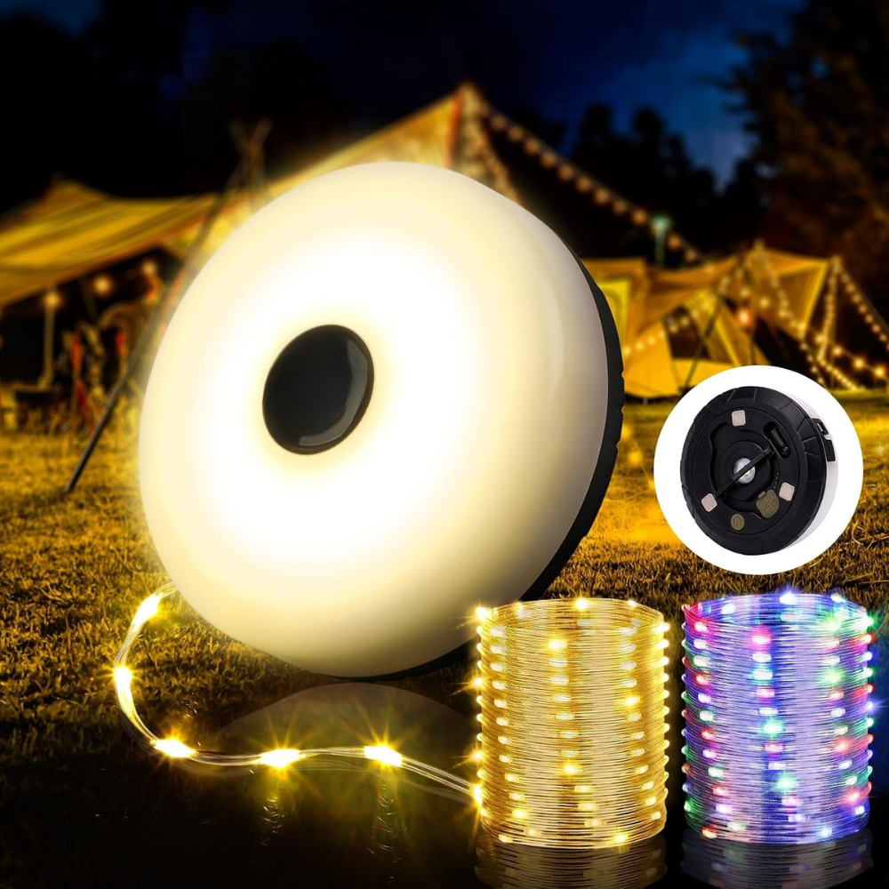 Outdoor Party Rechargeable Tent String Light Lamp