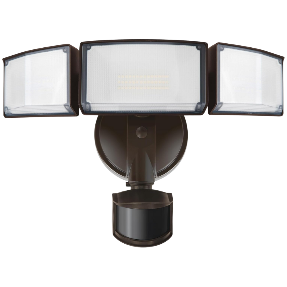 3 Head 72W Outdoor Motion Sensor Security Light