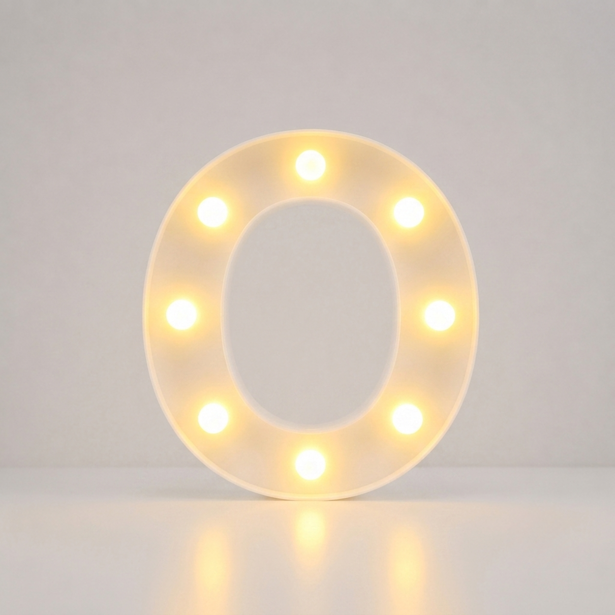 Illuminated English Letter Lamp For Parties And Weddings