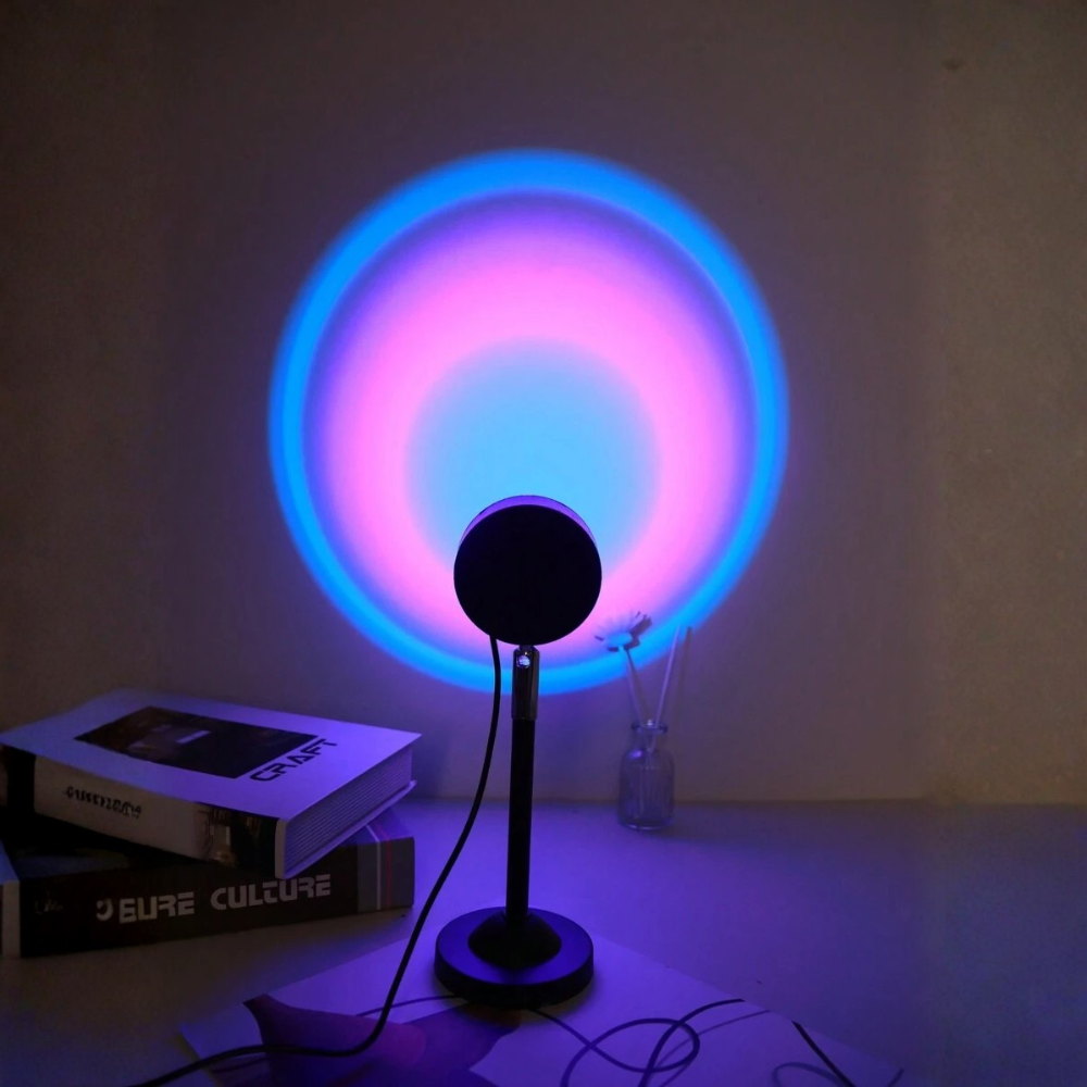 Degree Adjustable Led Remote Controlled Rgb Projector Live Lamp