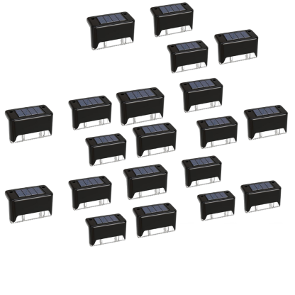 Solar Deck Lights Outdoor  Waterproof LED
