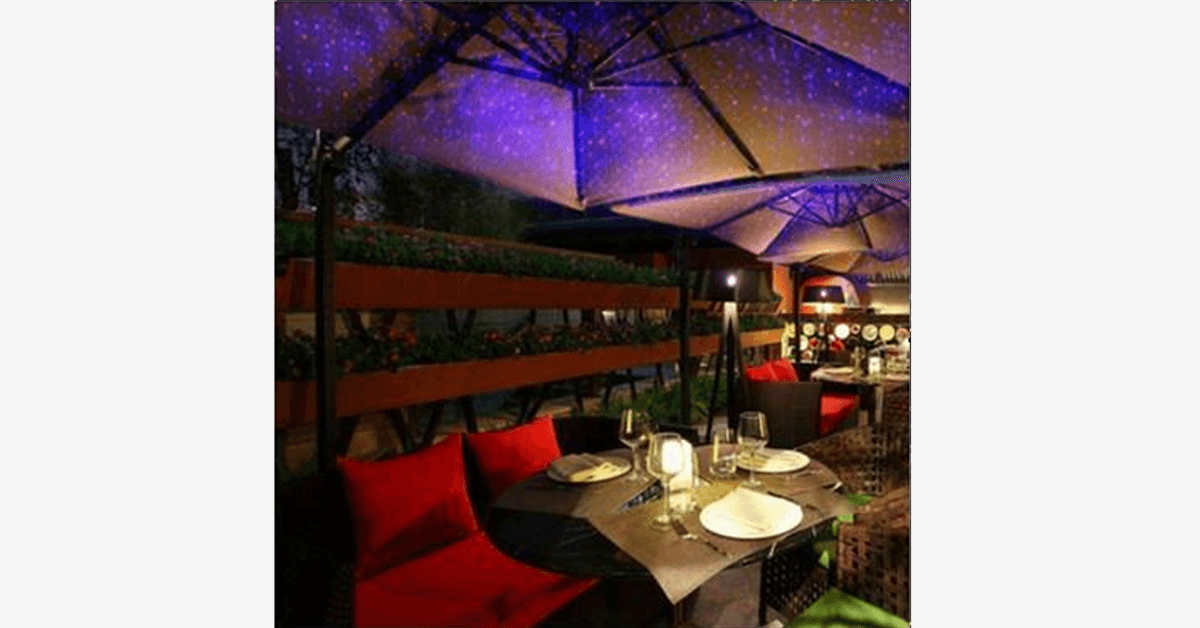 Laser Fairy Garden Lights-Solar Flame Torch