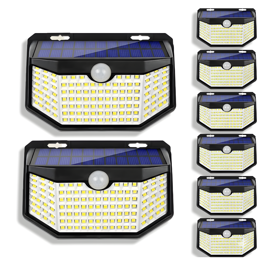 120 LED Outdoor Solar Lights With Motion Sensor
