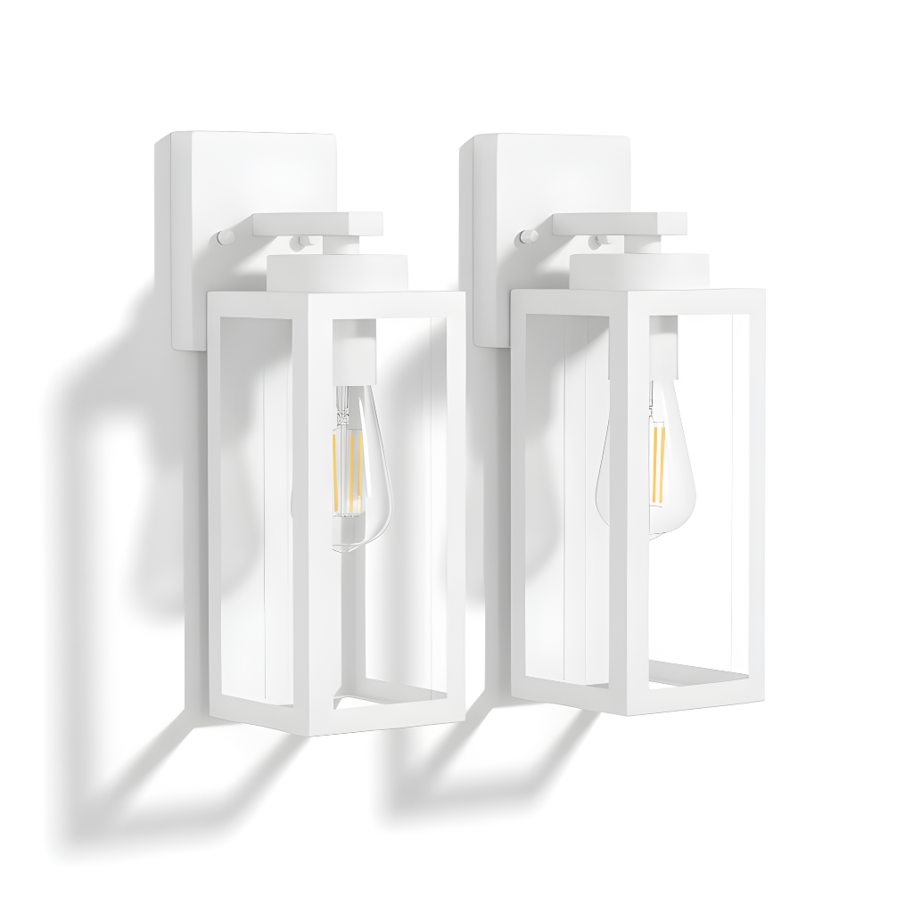 Pack Of 2 Outdoor Wall Light Fixtures
