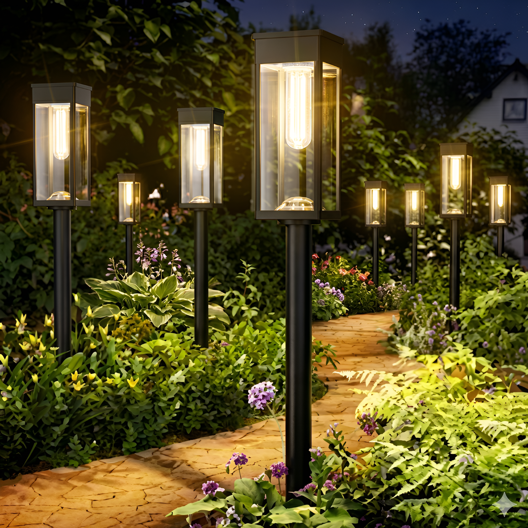 Garden Pathway Lights Solar Powered Outdoor Lighting Solutions