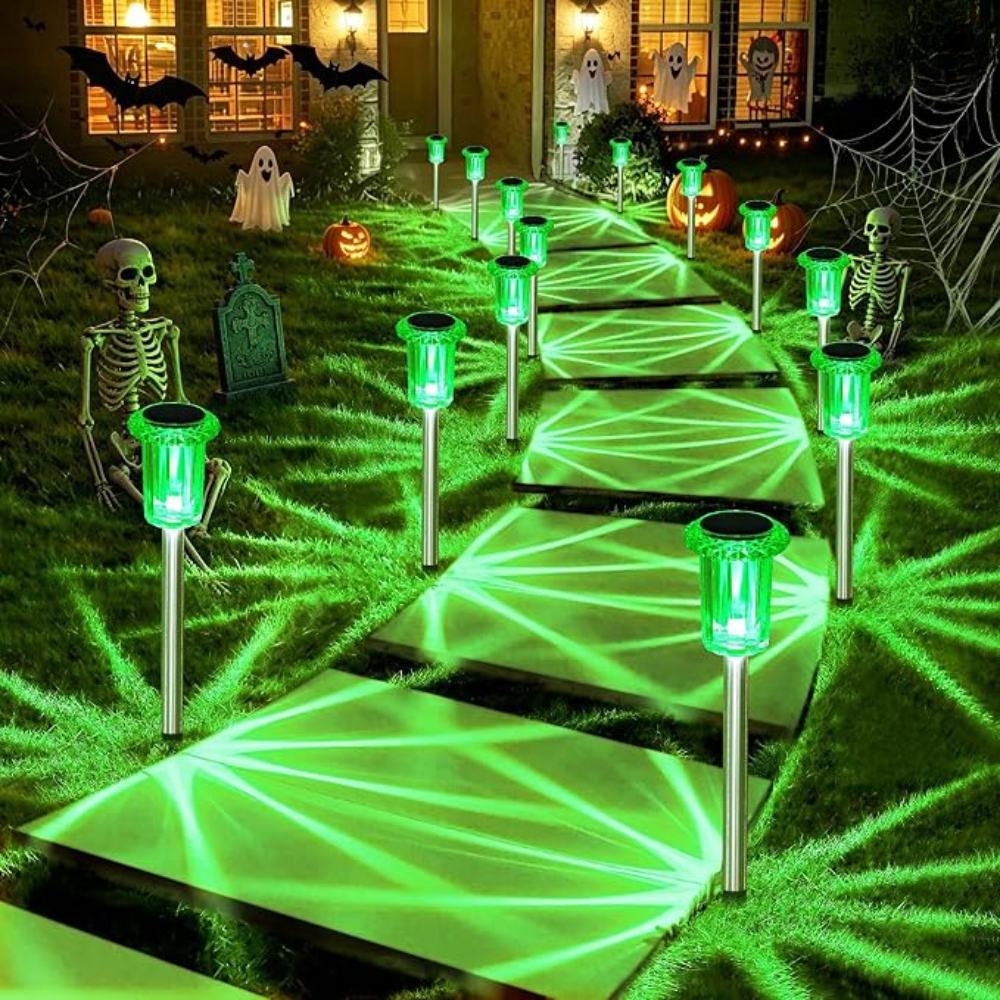 Outdoor Solar Waterproof LED Stake Pathway Lights