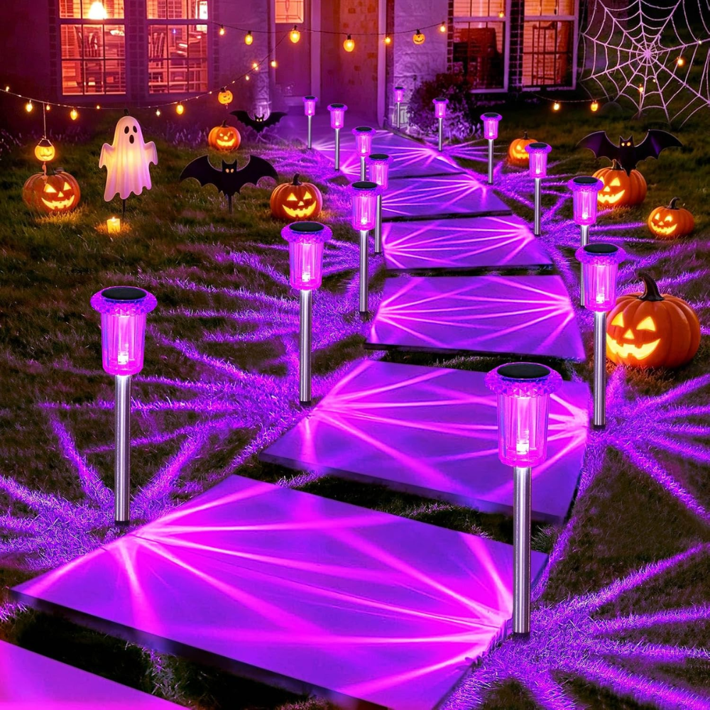 Outdoor Solar Waterproof LED Stake Pathway Lights