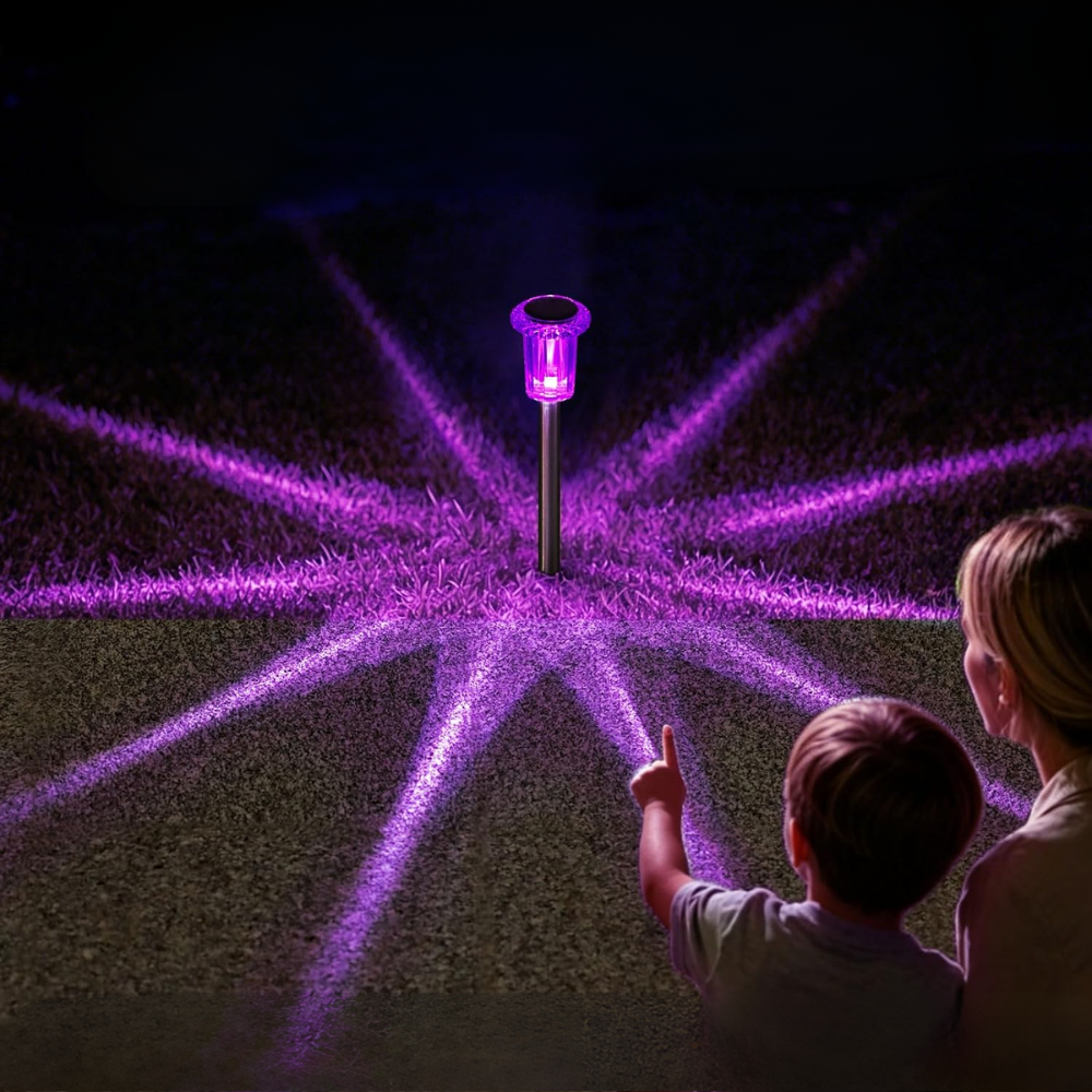Outdoor Solar Waterproof LED Stake Pathway Lights