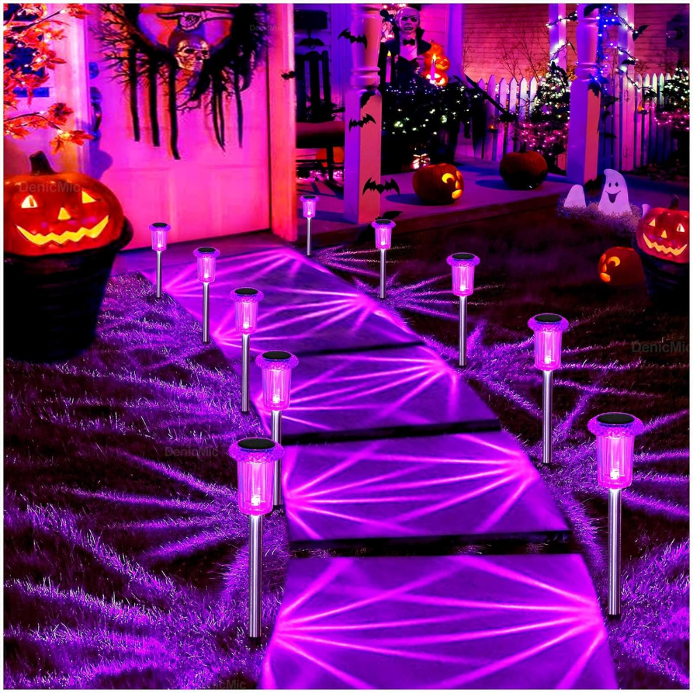 Outdoor Solar Waterproof LED Stake Pathway Lights