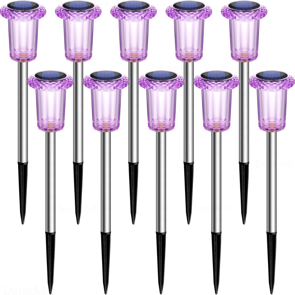 Outdoor Solar Waterproof LED Stake Pathway Lights