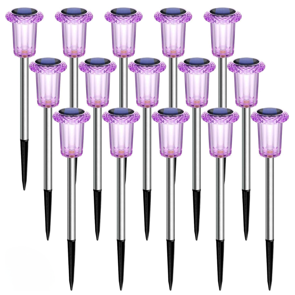 Outdoor Solar Waterproof LED Stake Pathway Lights