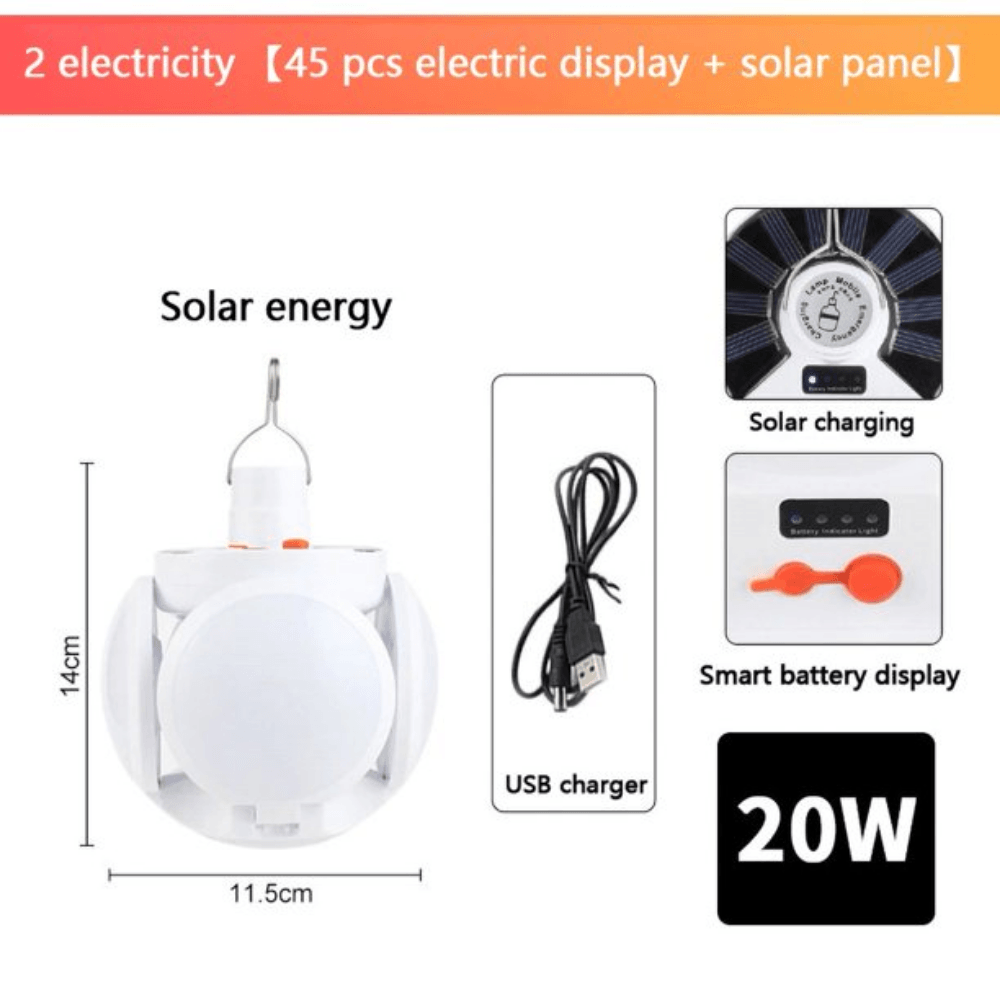 Solar Hanging Lantern - Solar Flame Torch