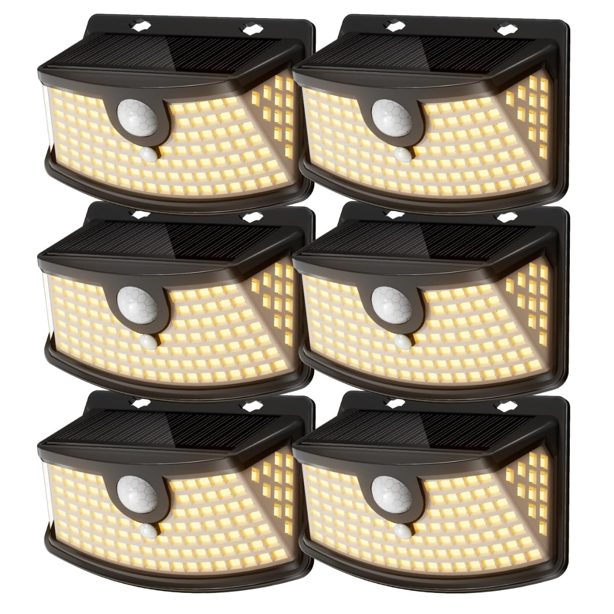 Outdoor Solar Lights With Motion Sensor And Light Reflector