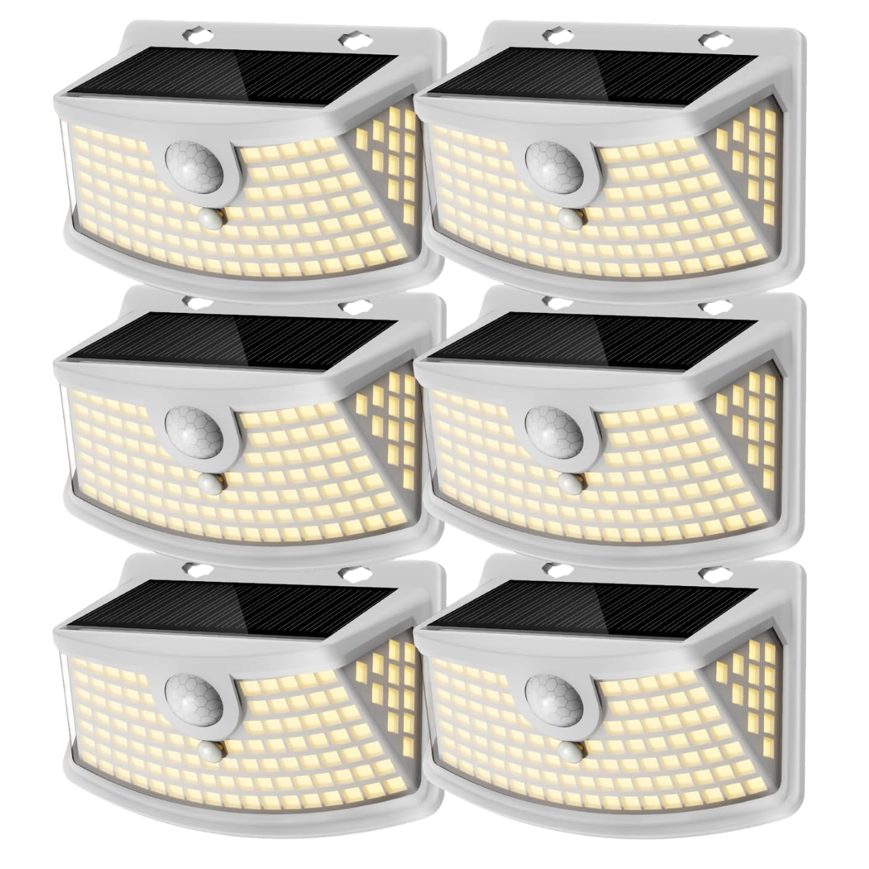 Outdoor Solar Lights With Motion Sensor And Light Reflector