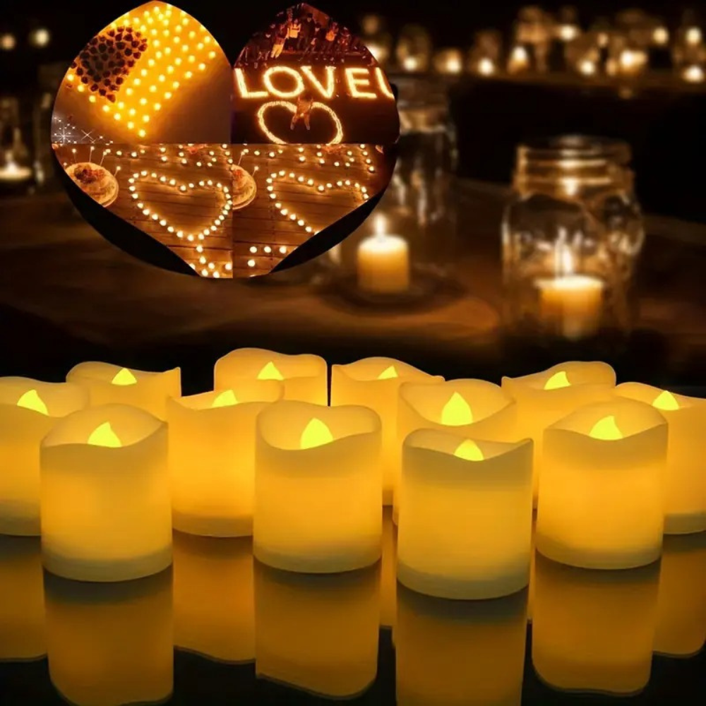 Battery Powered LED Candle Lights