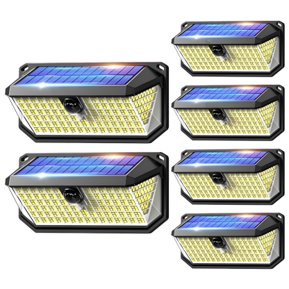 416 LED Solar Outdoor Waterproof Lights
