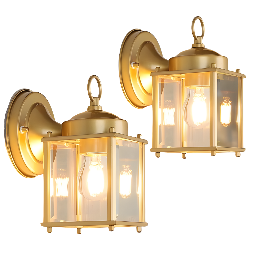 Pack Of 2 Exterior Waterproof Wall Sconce Light Fixtures