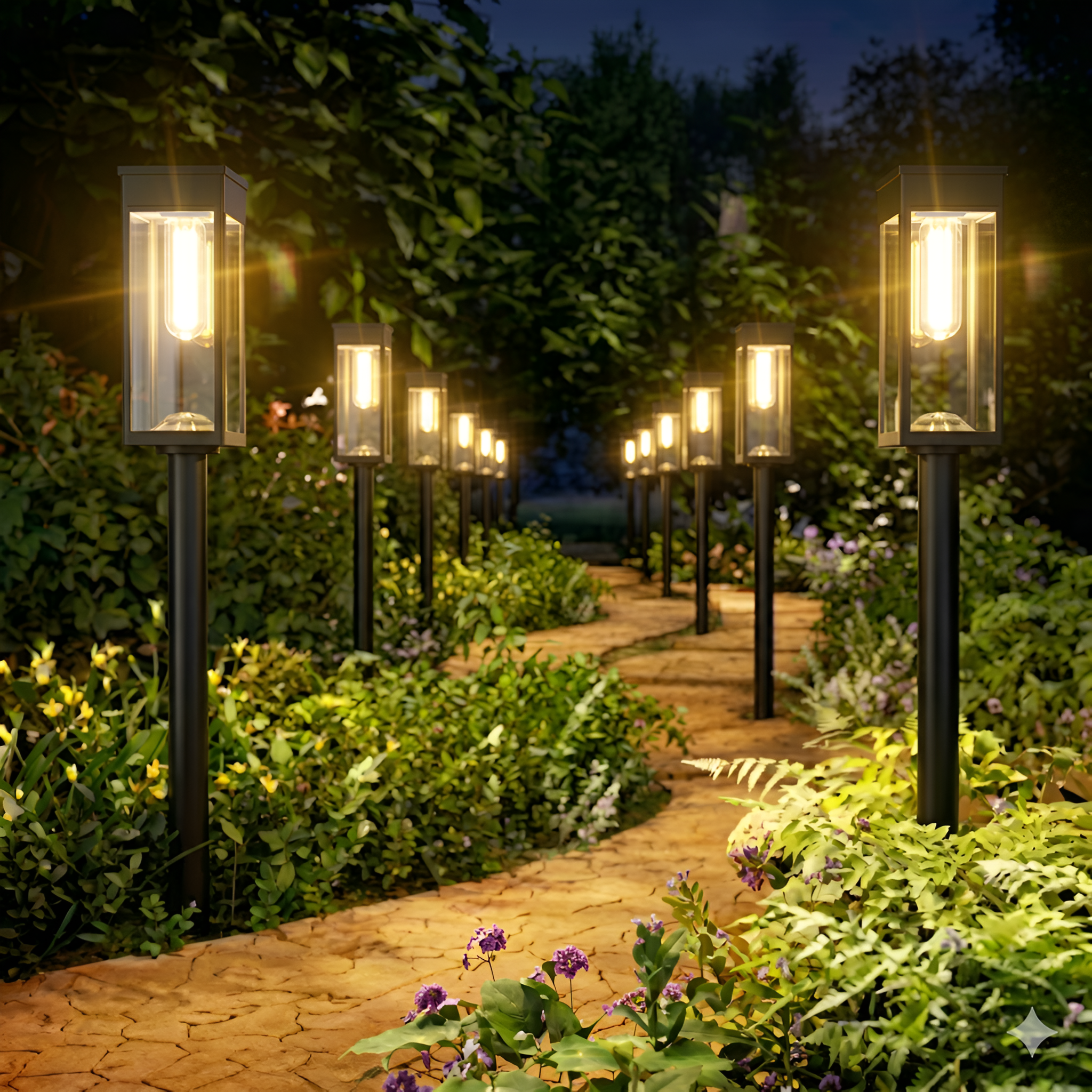 Garden Pathway Lights Solar Powered Outdoor Lighting Solutions