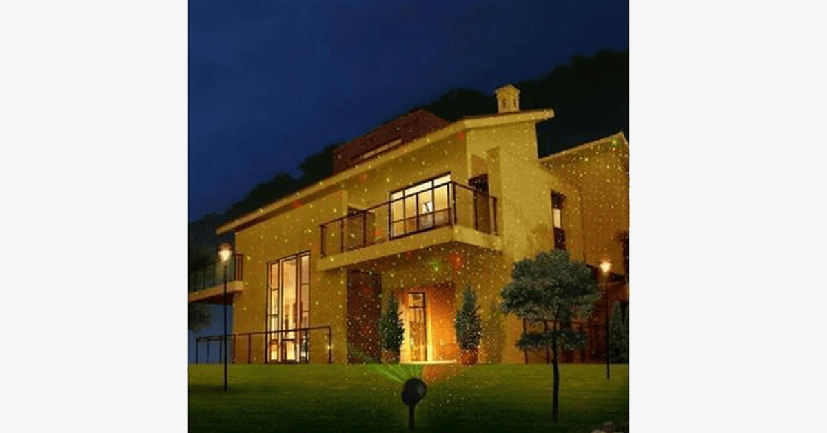 Laser Fairy Garden Lights-Solar Flame Torch