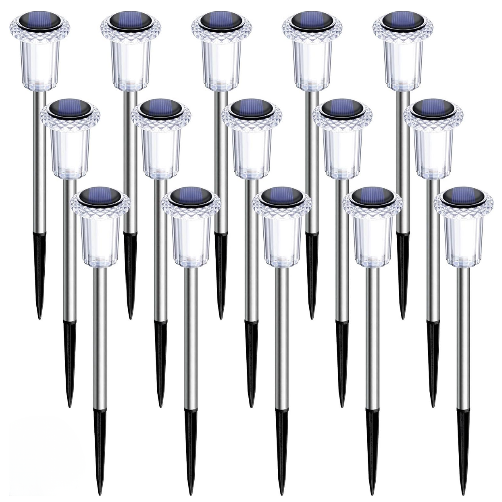 Outdoor Solar Waterproof LED Stake Pathway Lights