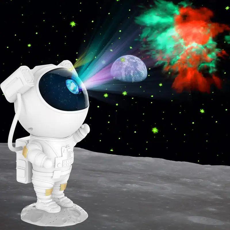 Astronaut Galaxy Night Projector-Solar Flame Torch