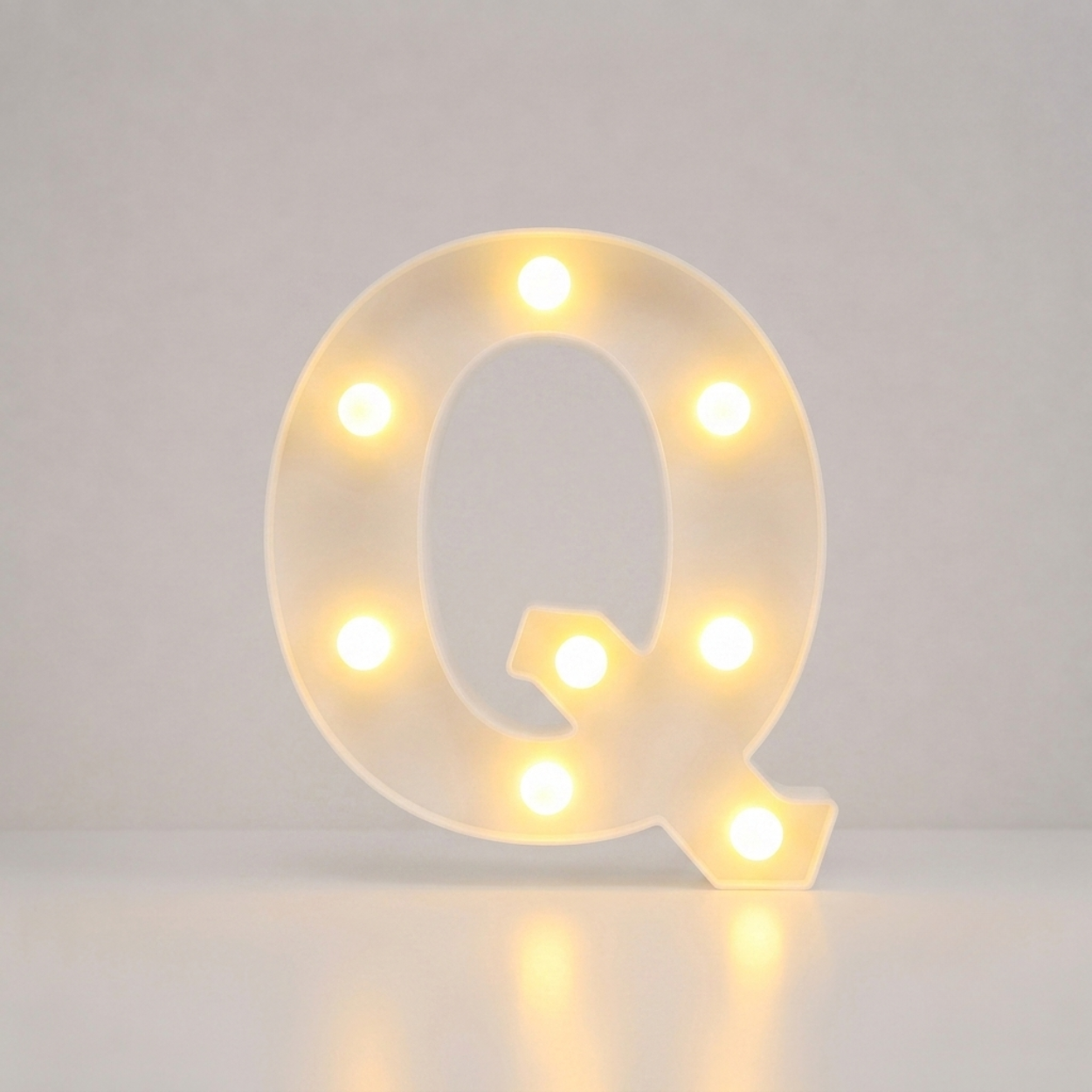 Illuminated English Letter Lamp For Parties And Weddings
