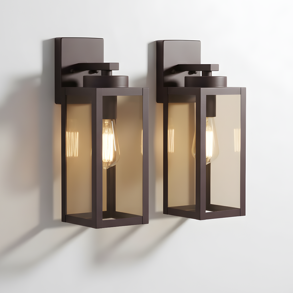 Pack Of 2 Outdoor Wall Light Fixtures
