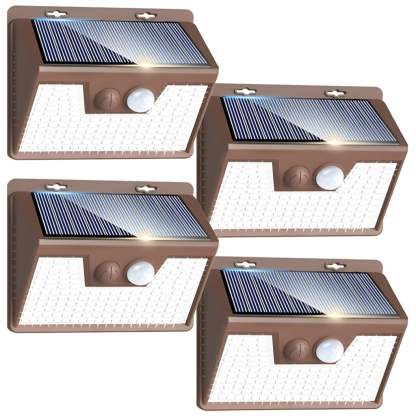 140 LED Solar Powered Waterproof Fence Light