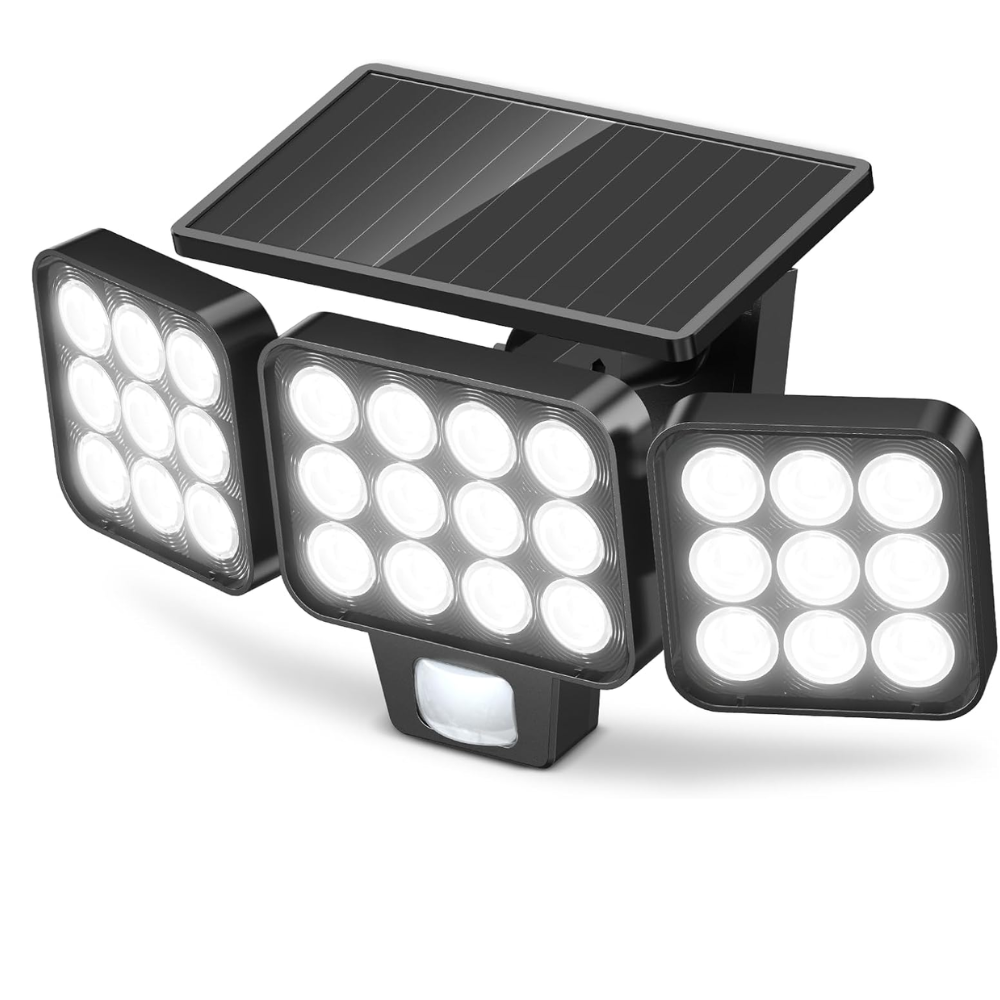 Solar Outdoor Flood Lights With Motion Sensor Security