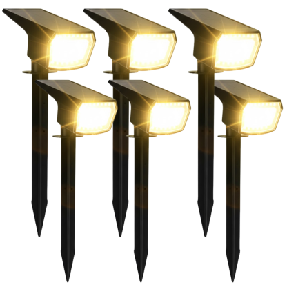 Solar Spot Lights Outdoor Waterproof Landscape Lighting Set