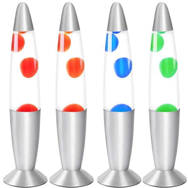 LED Decorative Lava Wax Lamp - Solar Flame Torch