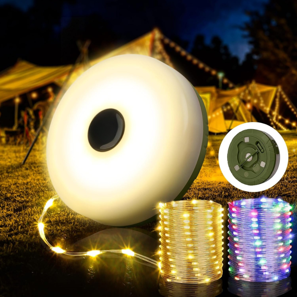 Outdoor Party Rechargeable Tent String Light Lamp