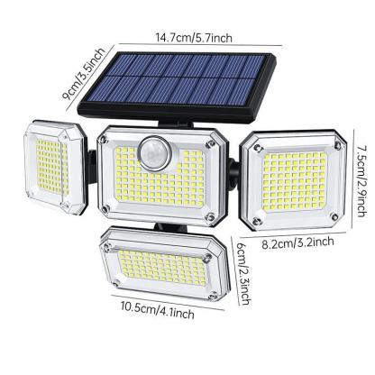 Super Bright Solar Lights 122 LED With Adjustable Head - Solar Flame Torch