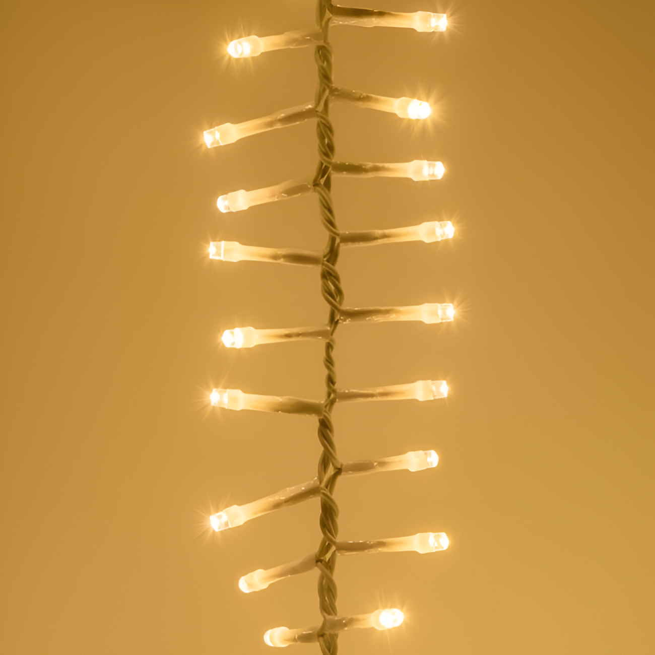 3M Warm White LED Cluster String Lights