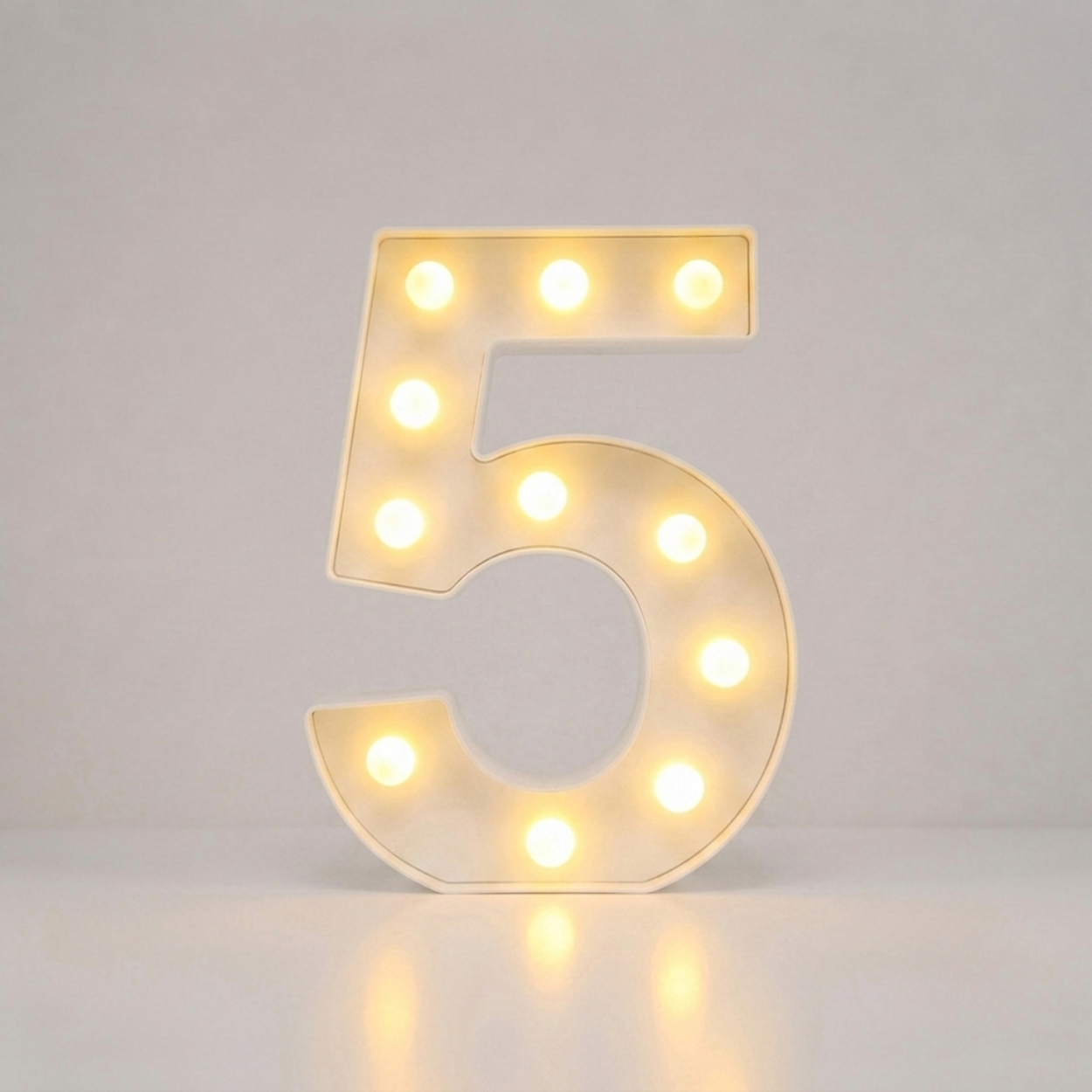 Illuminated English Letter Lamp For Parties And Weddings