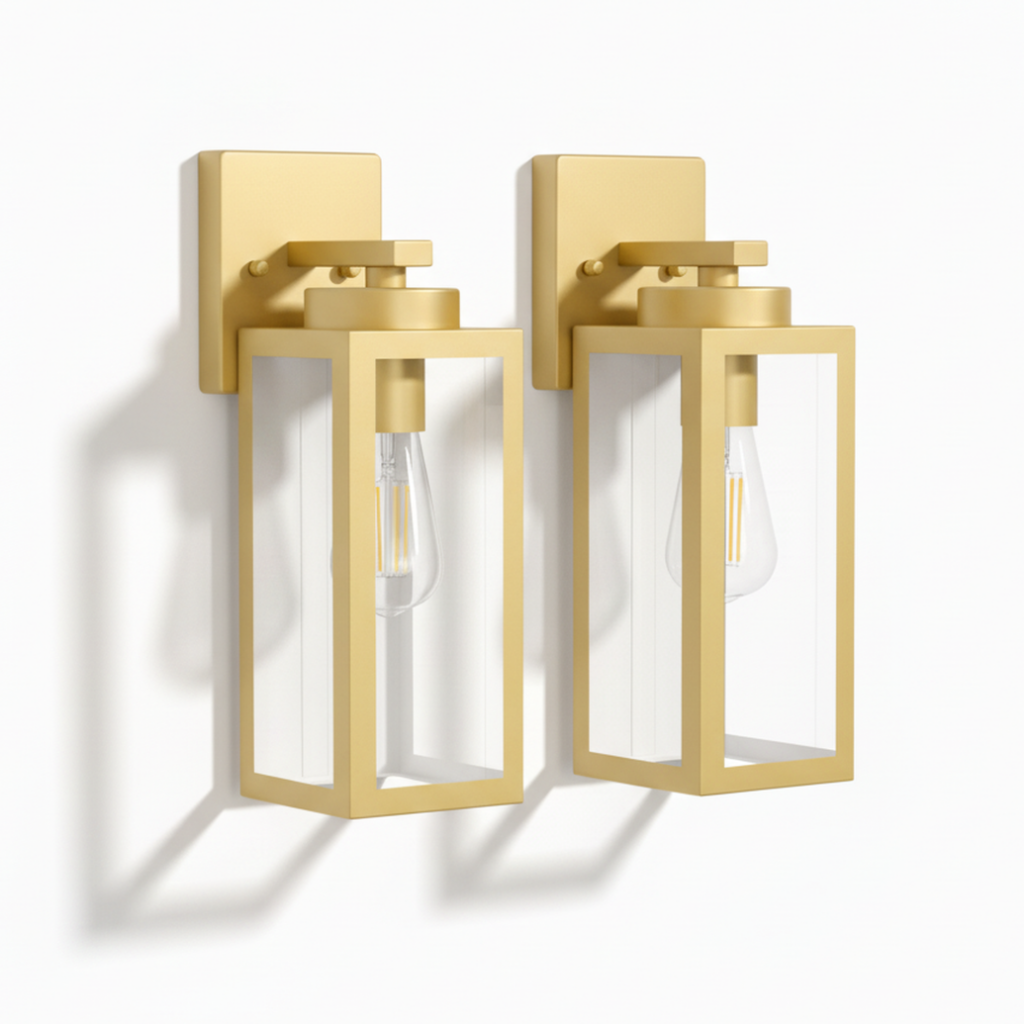 Pack Of 2 Outdoor Wall Light Fixtures